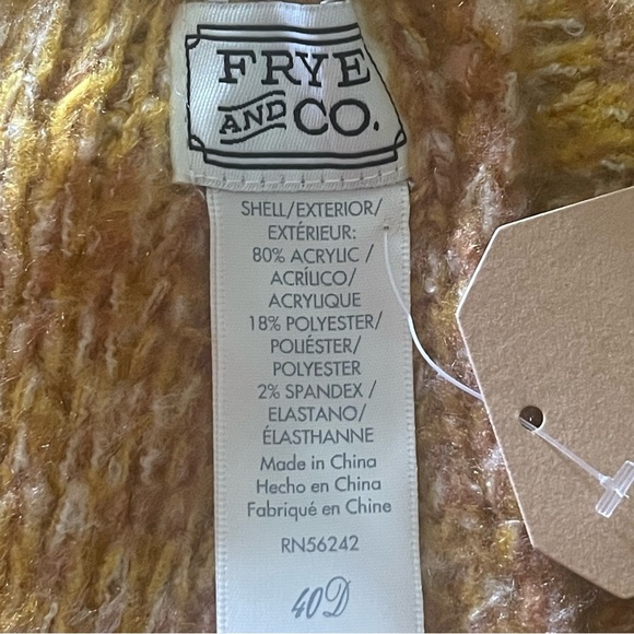 Frye & Co. Bark Infinity Scarf NWT OS - Picture 4 of 6